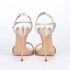 Casadei sandal Blade V Celebrity Flash goldust + vinyl