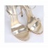 Casadei sandal Blade V Celebrity Flash goldust + vinyl