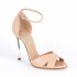 Casadei Blade criss cross sandals in powder pink