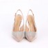 Ninalilou sandal chanel Love strass degrade cream