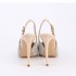 Ninalilou sandal chanel Love strass degrade cream