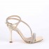 Ninalilou sandal Bimba platinum mirror