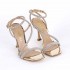 Ninalilou sandal Bimba platinum mirror
