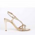 Ninalilou sandal Love strass mirror platinum