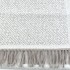 Sciarpa Fendi zucca signature jacquard bianco tortora