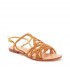 Maliparmi women's sandal Capri Cuts & Beadslat gold