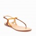 Maliparmi sandalo donna Infrabijoux flat ruggine arancio Cuts & Bead