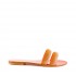Rago collection flat sandal Sorbet double orange band