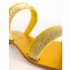 Rago collection sandalo flat Sorbetto frate giallo limone