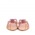 Rago collection sandalo flat Sorbetto granchio intreccio multi lampone