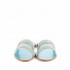 Rago collection sandalo flat Sorbetto doppia fascia turchese