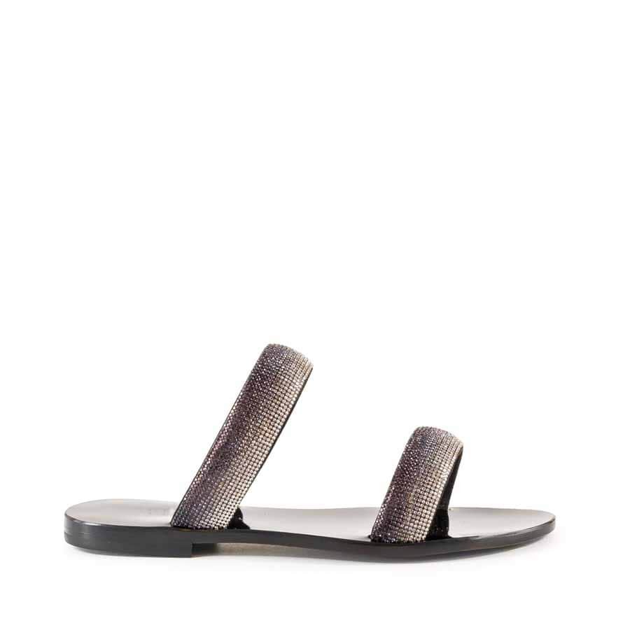 Rago collection sandalo flat Sorbetto frate nero carbone