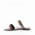 Rago collection flat sandal Sorbet carbon black