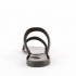 Rago collection flat sandal Sorbet carbon black