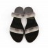Rago collection sandalo flat Sorbetto frate nero carbone