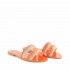 Rago collection sandalo flat Sorbetto doppia fascia arancio