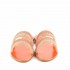 Rago collection flat sandal Sorbet double orange band