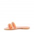 Rago collection flat sandal Sorbet double orange band