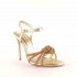 Rago collection sandalo nodo strass platino