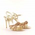 Rago collection sandalo nodo strass platino