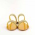 Rago collection sandalo flat Sorbetto frate giallo limone