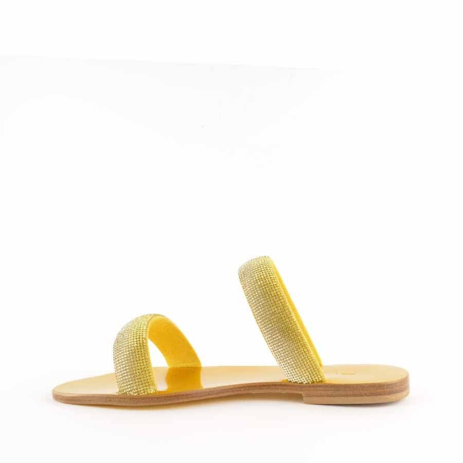 Rago collection sandalo flat Sorbetto frate giallo limone