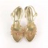 Rago collection sandalo nodo strass platino