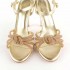 Rago collection sandalo nodo strass platino