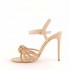Rago collection sandalo nodo strass nude