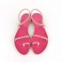 Rago collection fuchsia Judo flat sandal