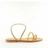 Rago collection gold Judo flat sandal