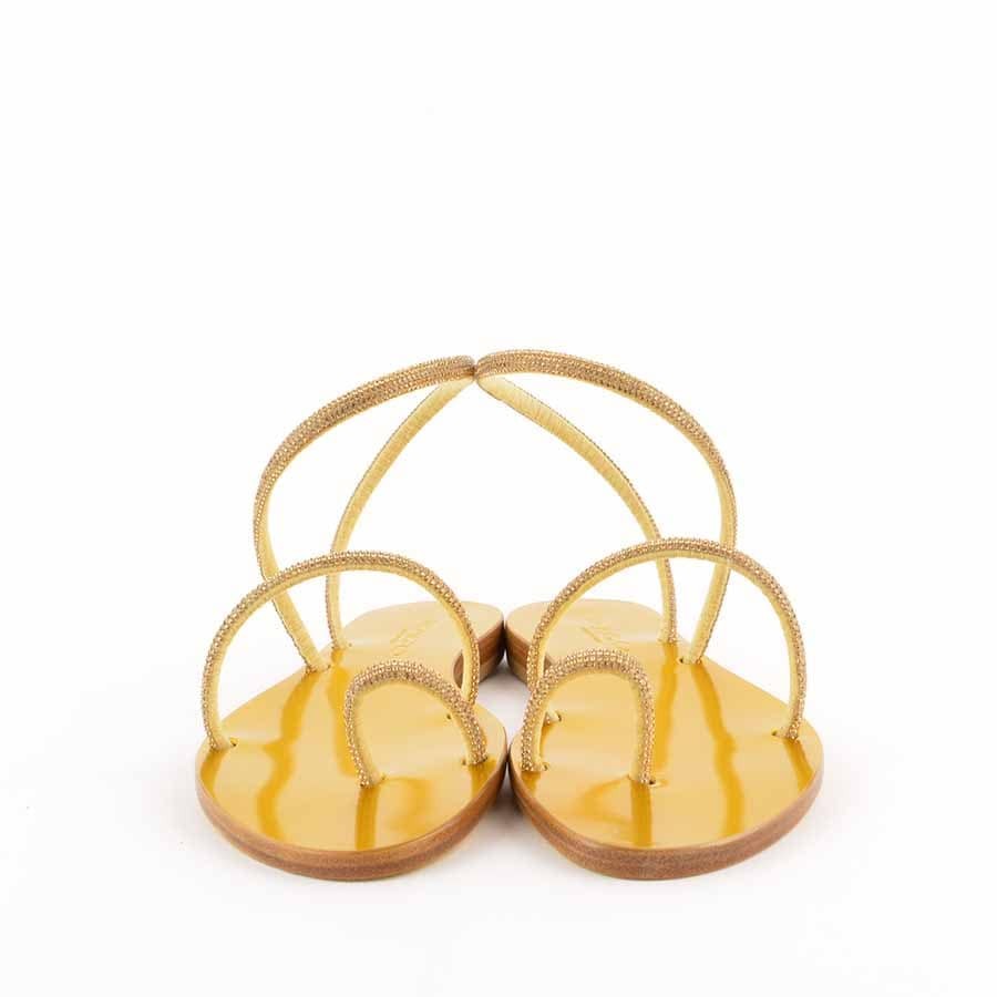 Rago collection sandalo flat Judo oro
