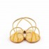 Rago collection sandalo flat Judo oro
