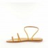 Rago collection sandalo flat Judo oro
