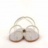 Rago collection sandalo flat Judo argento