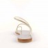 Rago collection sandalo flat Judo argento