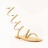 Rago collection sandalo Cleopatra strass flat platino