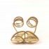 Rago collection Cleopatra rhinestone platinum sandal