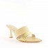 Giampaolo Viozzi sandalo mule marzapane oro