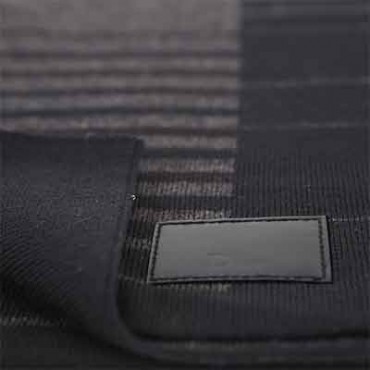 Sciarpa Dior lana grigio nero sciarpa uomo