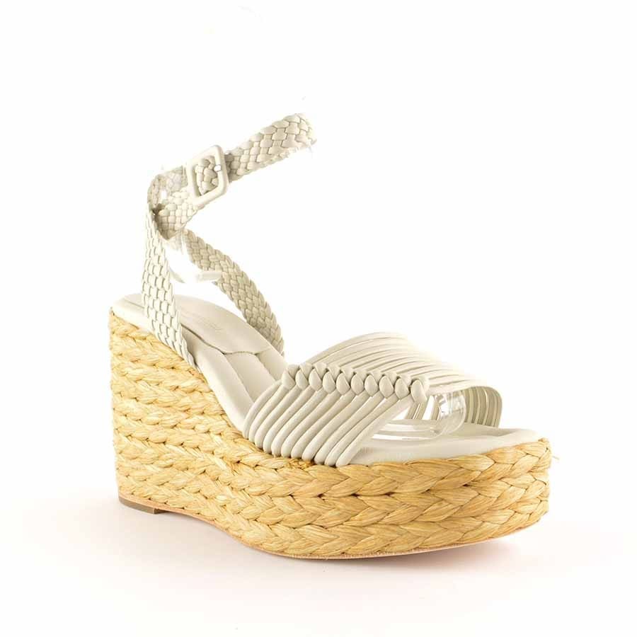 Paloma Barceló wedge sandal Espadrilles Masie white