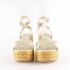 Paloma Barceló wedge sandal Espadrilles Masie white