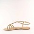 Ninalilou flat cream sandal Elisa swarovski