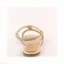 Ninalilou flat cream sandal Elisa swarovski
