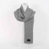 Sciarpa Dior lana grigio sciarpa uomo