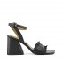 Coral Blue woven leather sandal