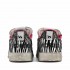 Womsh women's sneaker Hyper white zebra leather