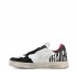 Womsh women's sneaker Hyper white zebra leather