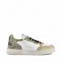 Womsh women's Hyper white leo leather sneaker