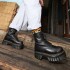 Dr.Martens 8Eye platform ankle boot Audrick Lux black